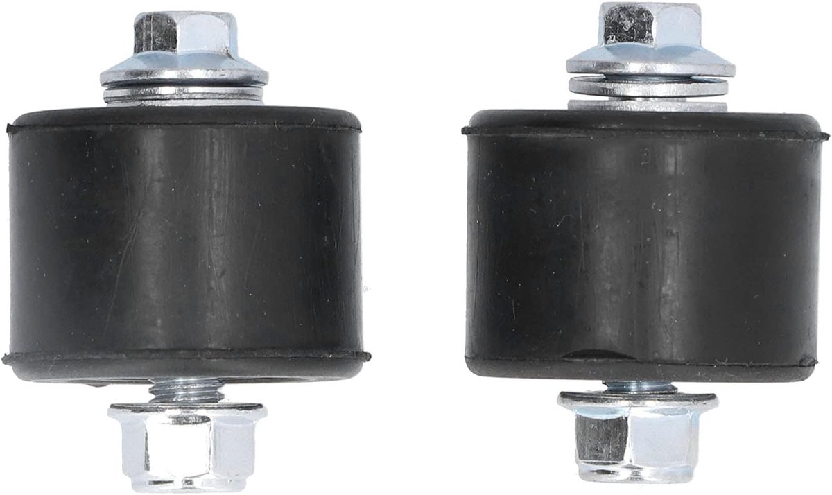 8mm Ketting Geleider voor Banshee 350 1987-2006 | 2 Stuks RVS Gelagerde Kettingrol, Rubbers Buitenlaag, Vervangt Slijtage Onderdeel, Voor Pit Bike 110-150cc en Crossmotor