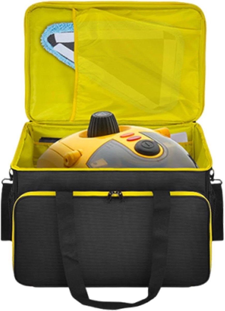 Stoomreiniger Tas - Opbergtas Reiniger - Apparatuur Opbergen - Interne Verdelers - 43x37x29 cm - Veelkleurig