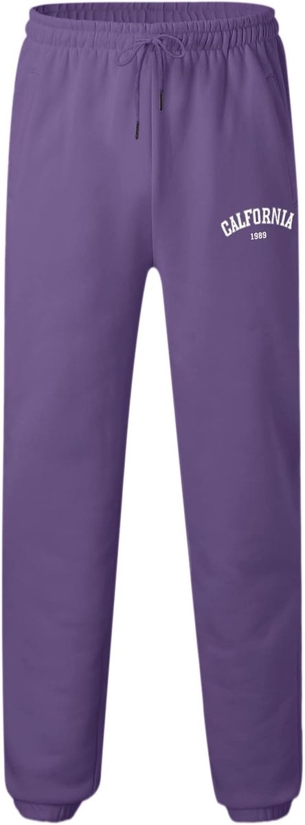 Heren sweatpants - losse fit - katoen - elastische tailleband - ideaal voor sport - SnelShoppen