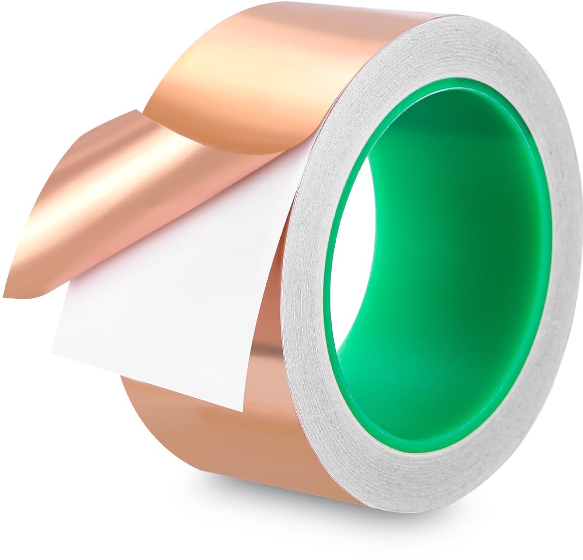 Koperfolie tape 20m x 50mm - Dubbelzijdig geleidende koperfolie - Effectieve bescherming tegen slakken - SnelShoppen