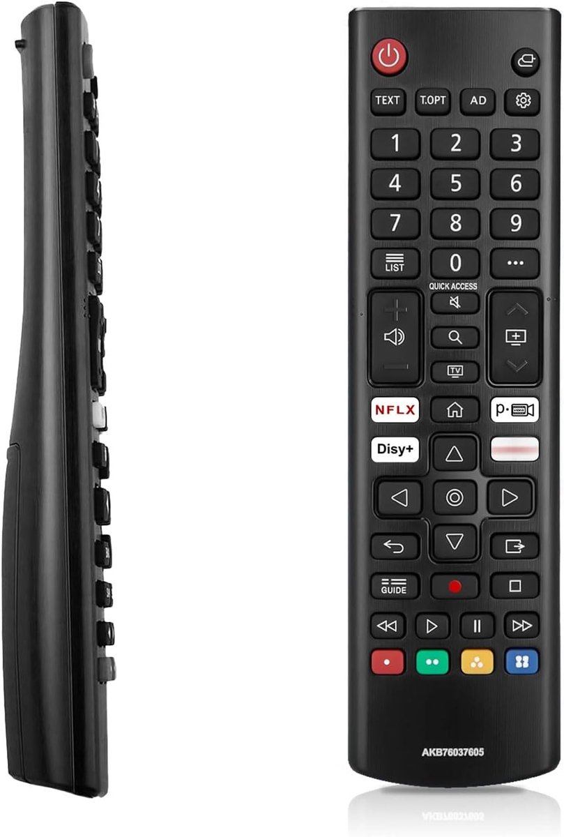 Universele afstandsbediening voor LG TV - Compatibel met 4K 8K OLED UHD - Eenvoudig in gebruik - SnelShoppen