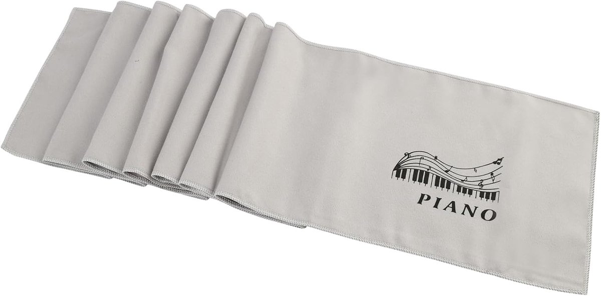 Piano beschermhoes 135 x 15 cm - water- en stofdicht - zacht en comfortabel - beschermt 88 toetsen piano - SnelShoppen