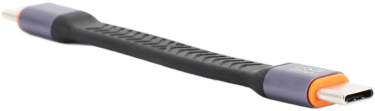 USB C naar USB C Kabel 40Gbps - FPC Ontwerp - Flexibel en Duurzaam - Ideaal voor Snelle Bestandenoverdracht - ShopVlot