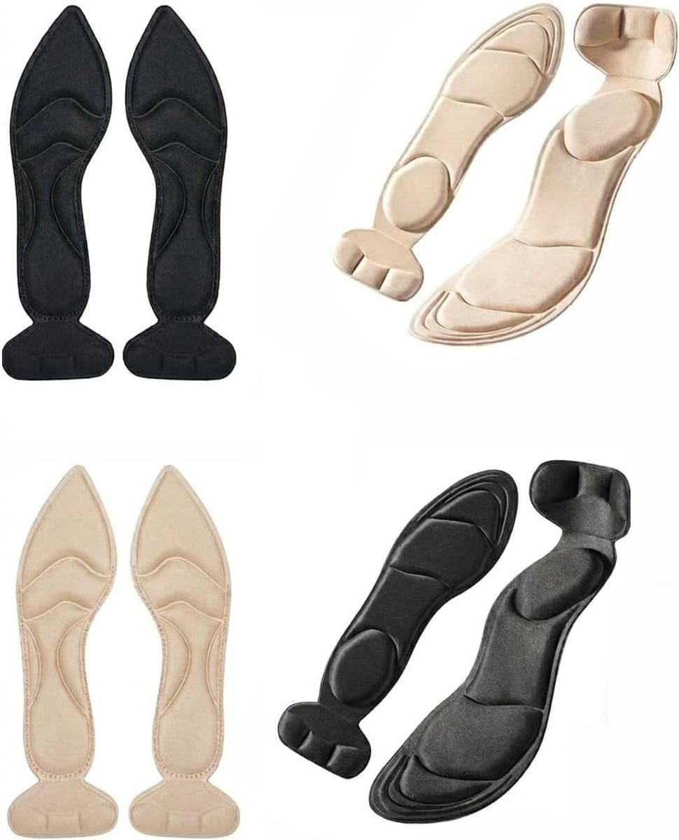 Schoeninlegzolen dames - hoge hakken - hielkussentjes - antislip teenbescherming - ShopVlot