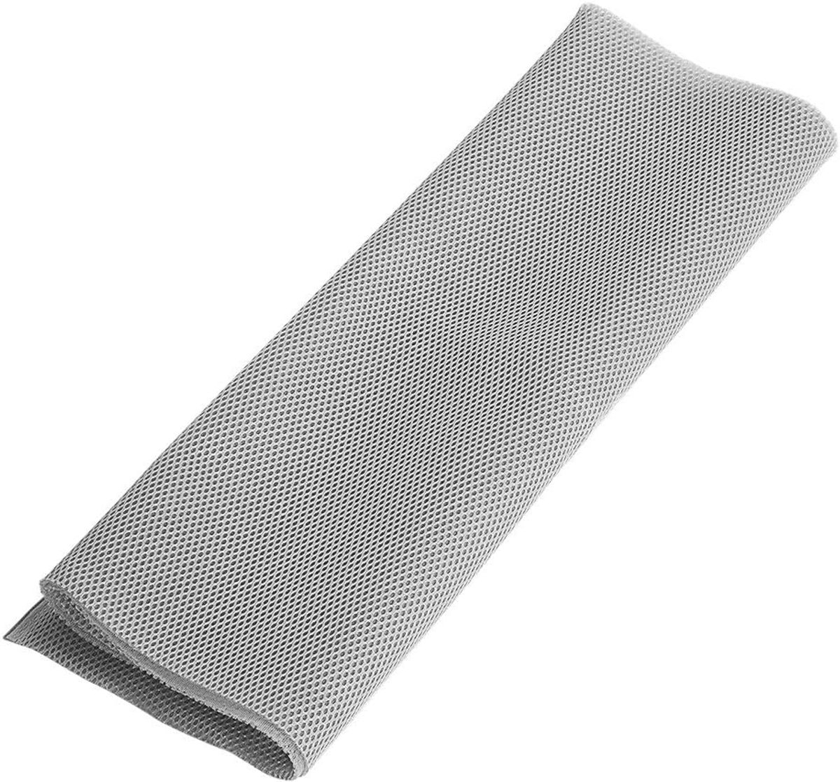 Luidsprekerdoek 1.4m x 0.5m - Grijze mesh stof - Beschermt tegen stof en krassen - Verbetert geluidskwaliteit - ShopVlot