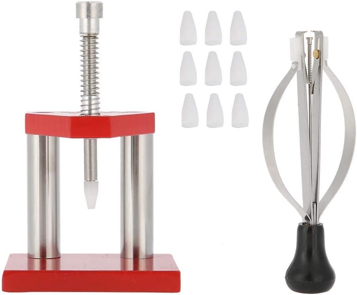 Dial remover - professionele horlogemaker - hoogwaardig staal - ideaal voor het verwijderen van horlogeknoppen - ShopVlot