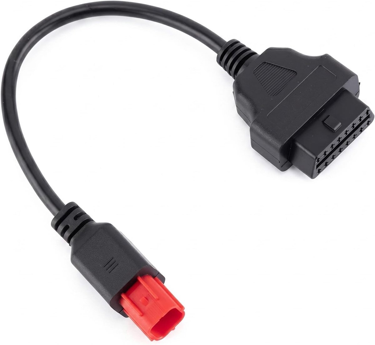 OBD2 diagnosekabel 6 pin naar 16 pin - 30 cm - flexibele adapter - geschikt voor Honda Moto - ShopVlot