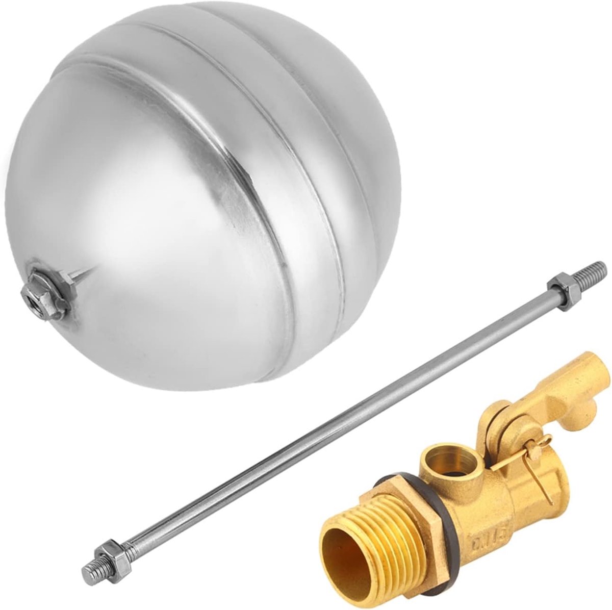 Drijvende Bal Vlotter Vlotter Bal Set DN15 G1/2 Messing Buitendraad Water Sensor voor Tank Mount