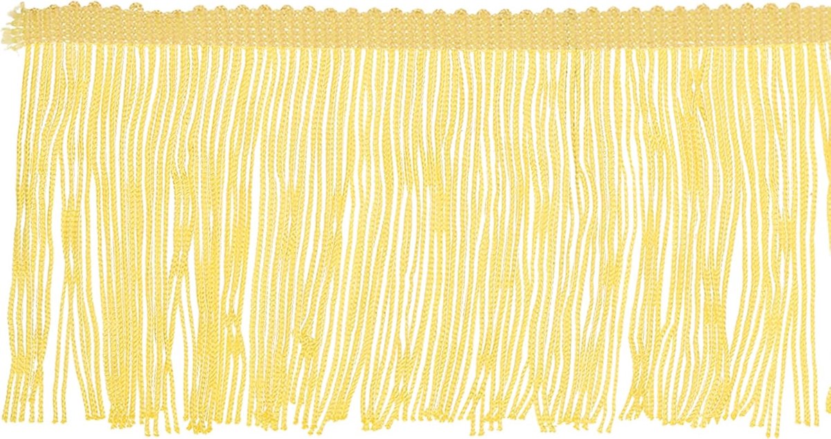 10 Yards 10 Inch Fringe Trim Kwastje Naaien Trim, Polyester Chainette voor DIY Craft Kleding Accessoires Latijnse Trouwjurk Lamp Schaduw Decoratie, Goud