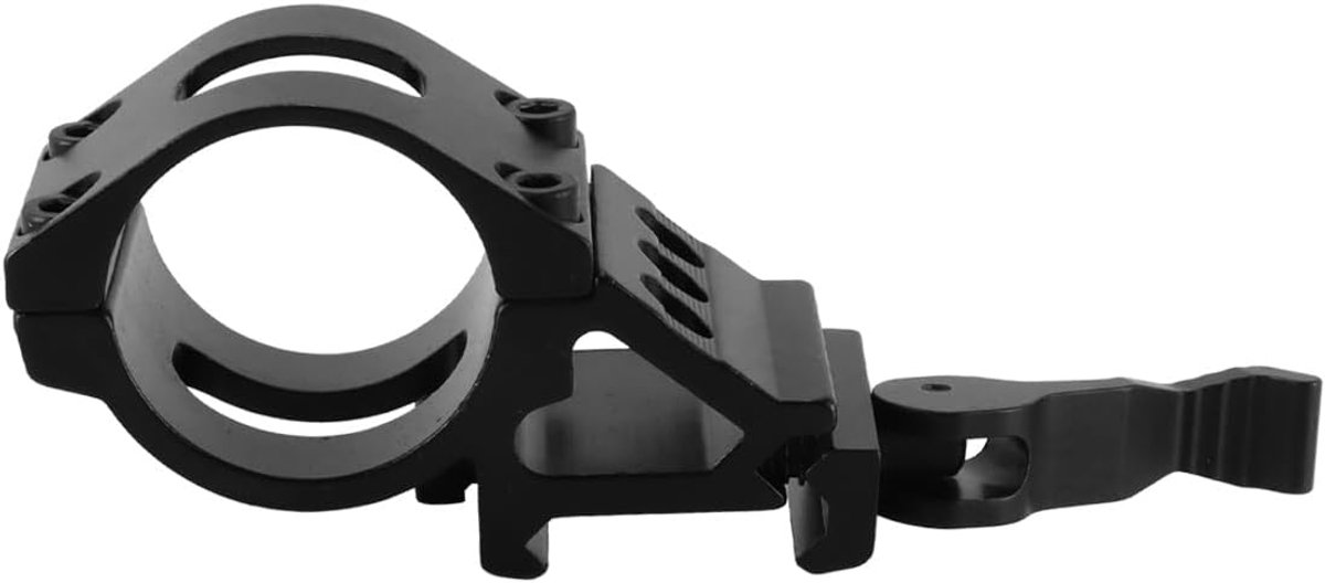 Snelontgrendelingshouderclip voor 30 mm buisdiameter Zwart Compatibel met outdooruitrustingaccessoire 30 mm snelontgrendeling