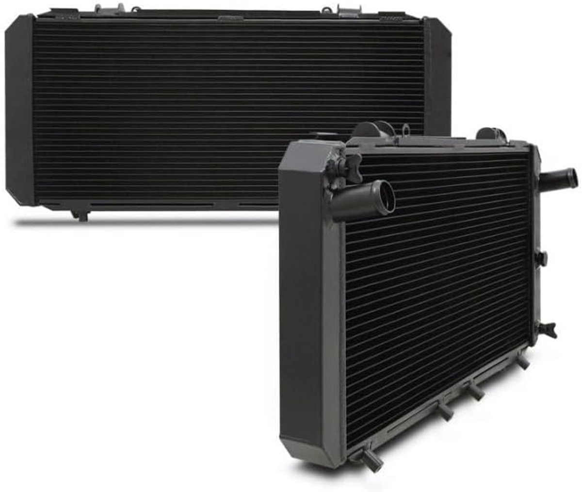 40mm Zwart Aluminium ALLOY RADIATOR voor TOYOTA MR2 MR-2 SW20 W20 2.0 TURBO 90-95