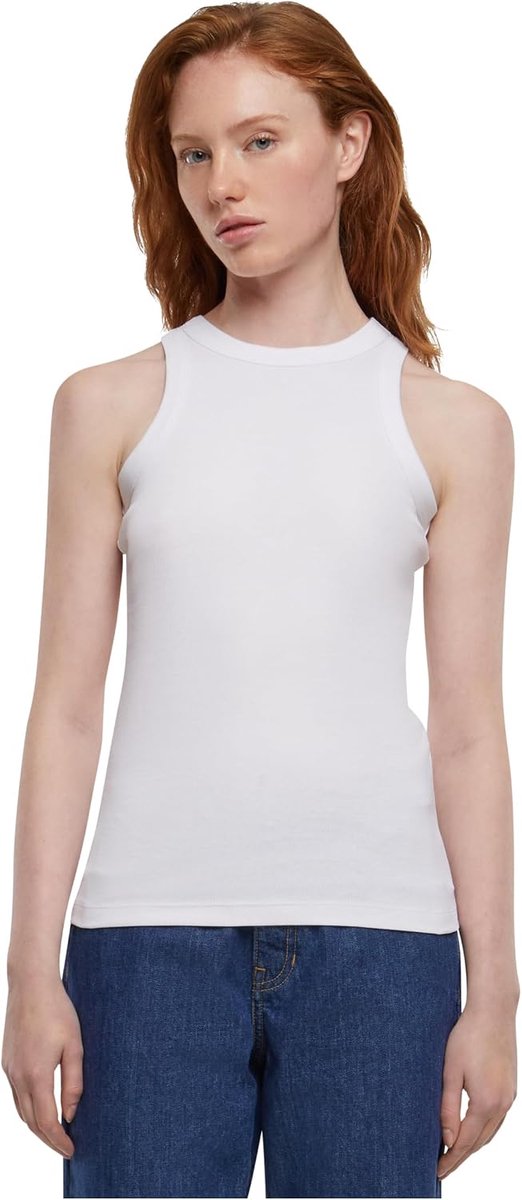 Classics Dames Racer Back Rib Top dames Ondershirt
