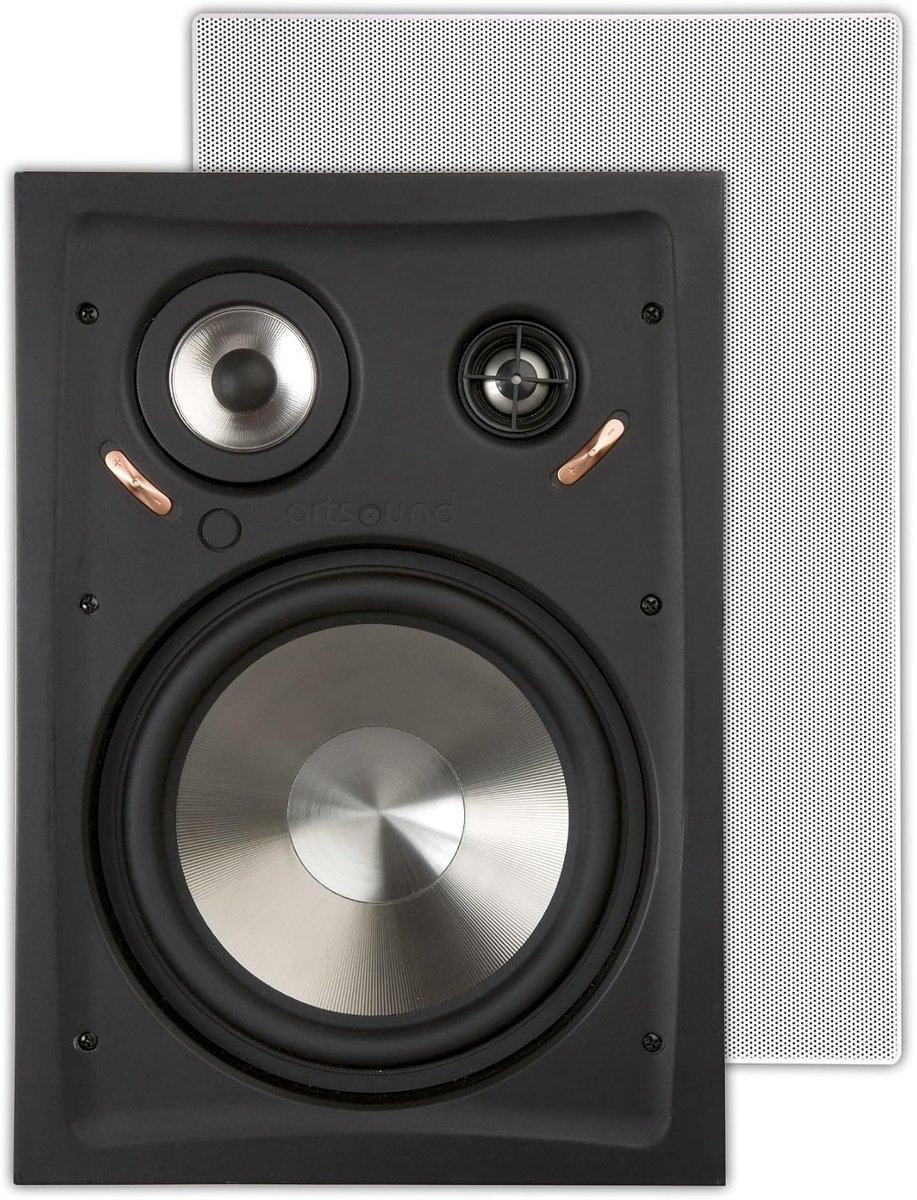 Inbouwspeakers 160W - Wit - Hoge geluidskwaliteit - Perfect voor thuisgebruik - SnelShoppen