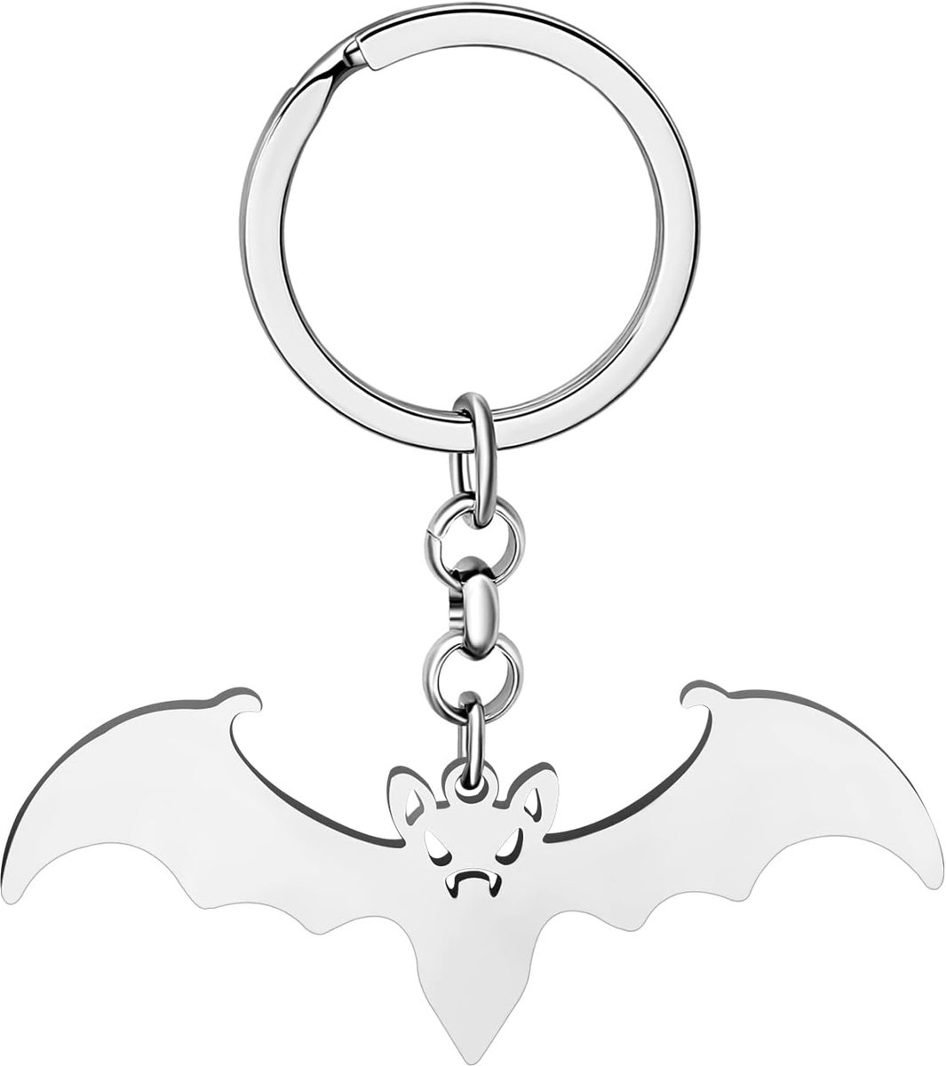 Geschenken Rvs Vleermuis Sleutelhanger Nieuwigheid Sieraden voor Vrouwen Meisjes Charms Tas Sleutelhanger Party Favors