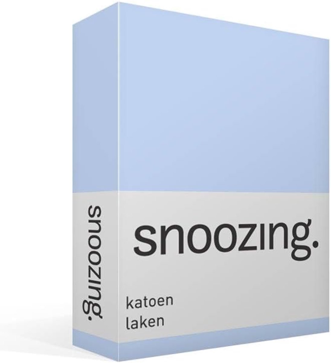 Bedlaken 240x260 cm - Katoen - Sky - Ideaal voor een comfortabele nachtrust - SnelShoppen