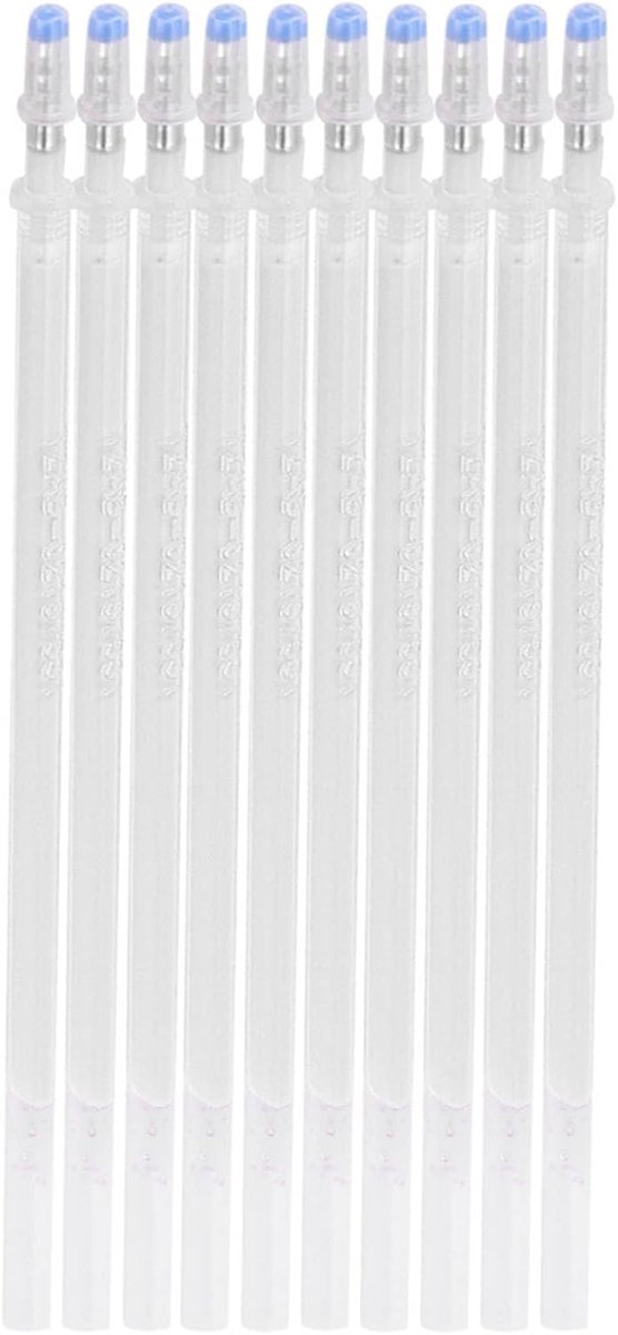 100 stuks kleurpotloden op hoge temperatuur vervagen witte kleurpen navulling stoffen markeringspinnen hitte uitwisbare stiften voor quilten naaien DIY kleermakerij