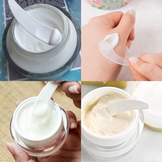 Spatels, mini-cosmeticaspatels, cosmeticaspatels, cosmeticaspatel, cosmeticatapel, cosmetica, spatel, masker, spatel, crème, lepel voor gezichtsmasker — afbeelding 4