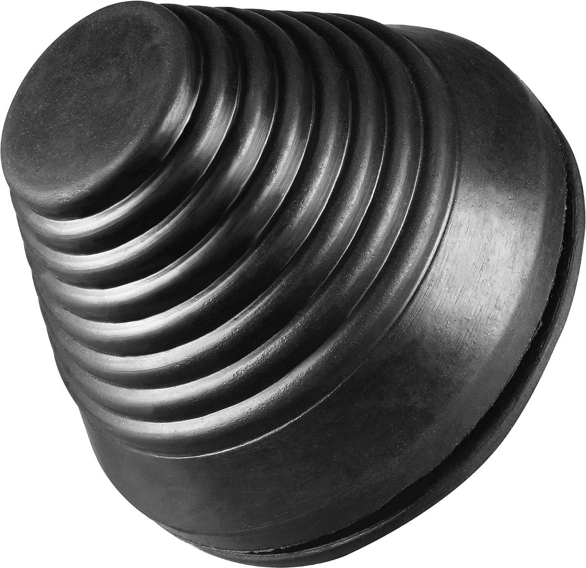 sourcing map Rubberen oog voor draad, bescherming van dikke platen, conisch, houder diameter 60 mm, 4 stuks