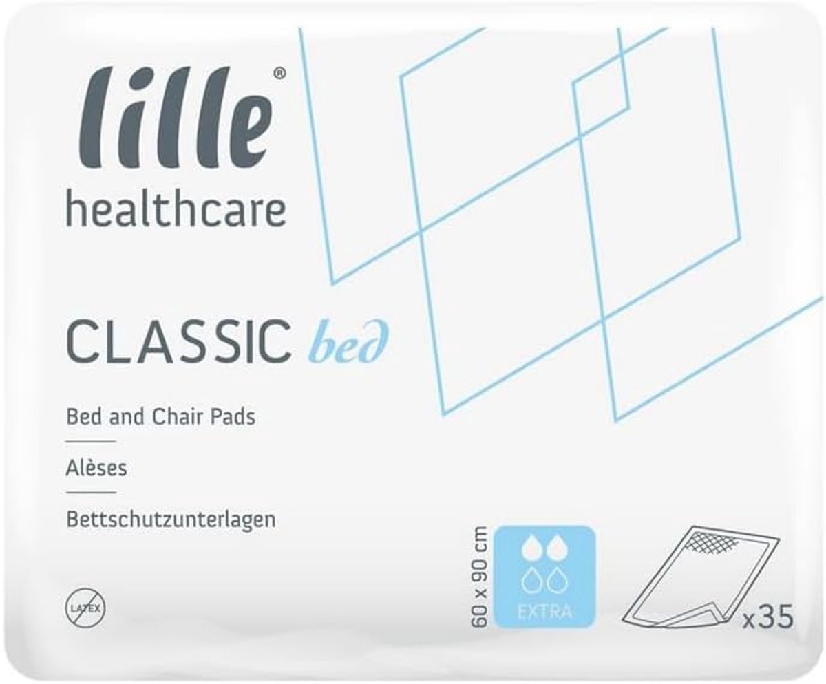 Lille Classic Bed Extra 60 x 90 cm - 8 packs van 35 stuks - ideaal voor kinderbedden - SnelShoppen