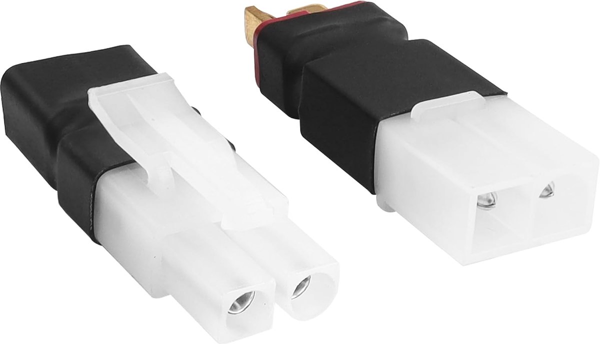 1 paar Deans Style T-stekker op Odamiya stekker draadloze connector stekker bus adapter voor RC FPV drone auto vrachtwagen Lipo NiMH acculader ESC