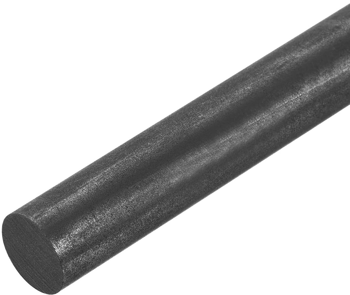 Grafietstang, 1 stuks, cilindrisch grafiet, koolstofstang, 250 x 20 mm, zwart, voor elektroden, smeltgieten en kroezen