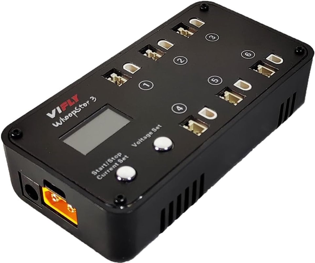 LiPo batterij opslag oplader 1S - opslag- en ontlaadfunctie - kleurrijke LCD-display - eenvoudig te gebruiken - ShopVlot