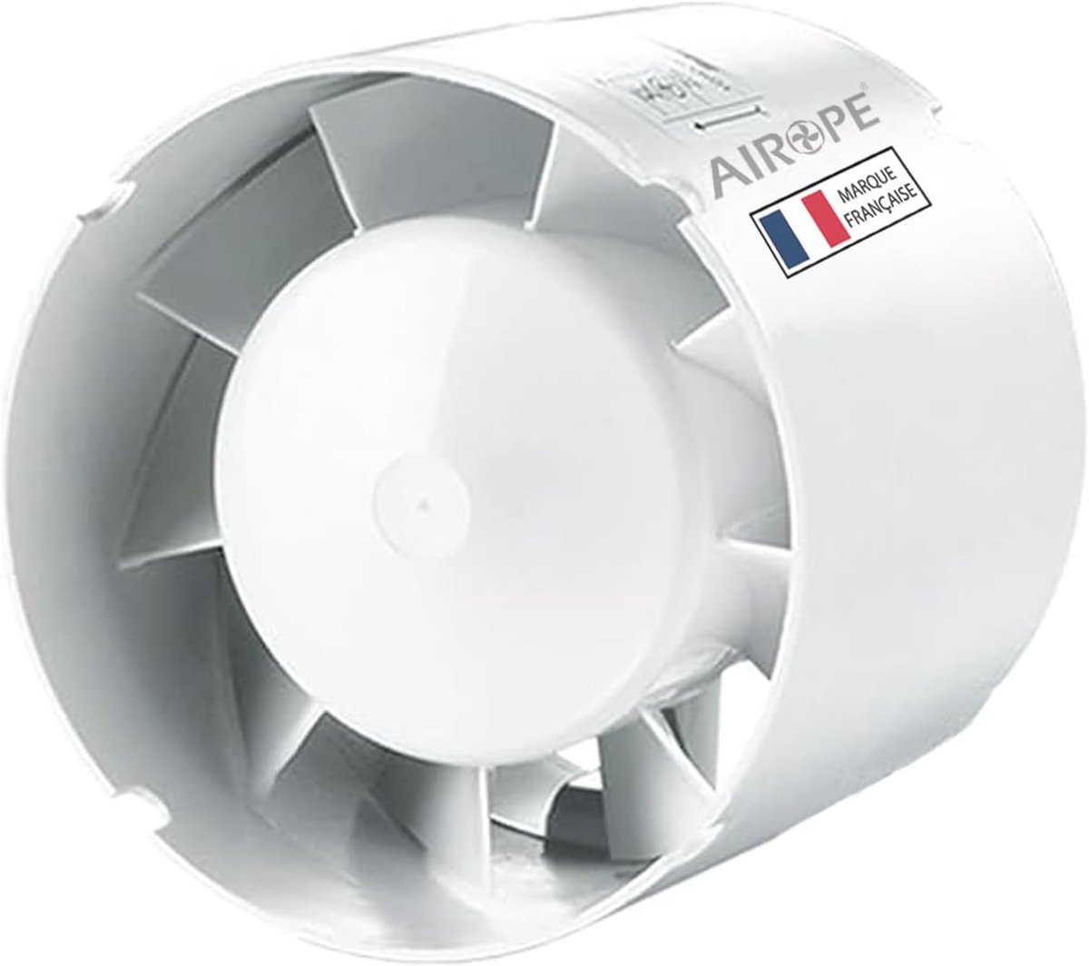 SnelShoppen - BA 100 mm Afzuigkap Stille Ventilator, 107 m3/h, 14 W, Energiezuinig, UV-bestendig, Voor Badkamer, Toilet, Keuken, Kantoor, Garage