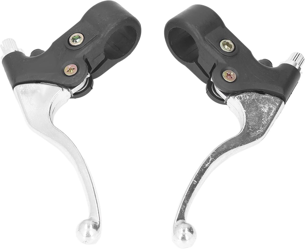 2 Stks Remgreep Hendel 22 Mm Links Rechter Aluminium Legering voor Mini Pocket Vuil Fiets ATV