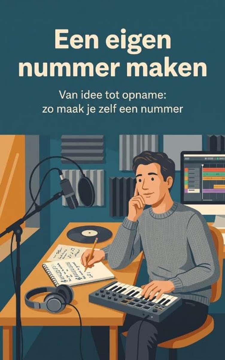Eigen nummer maken: Van idee tot opname: zo maak je zelf een nummer