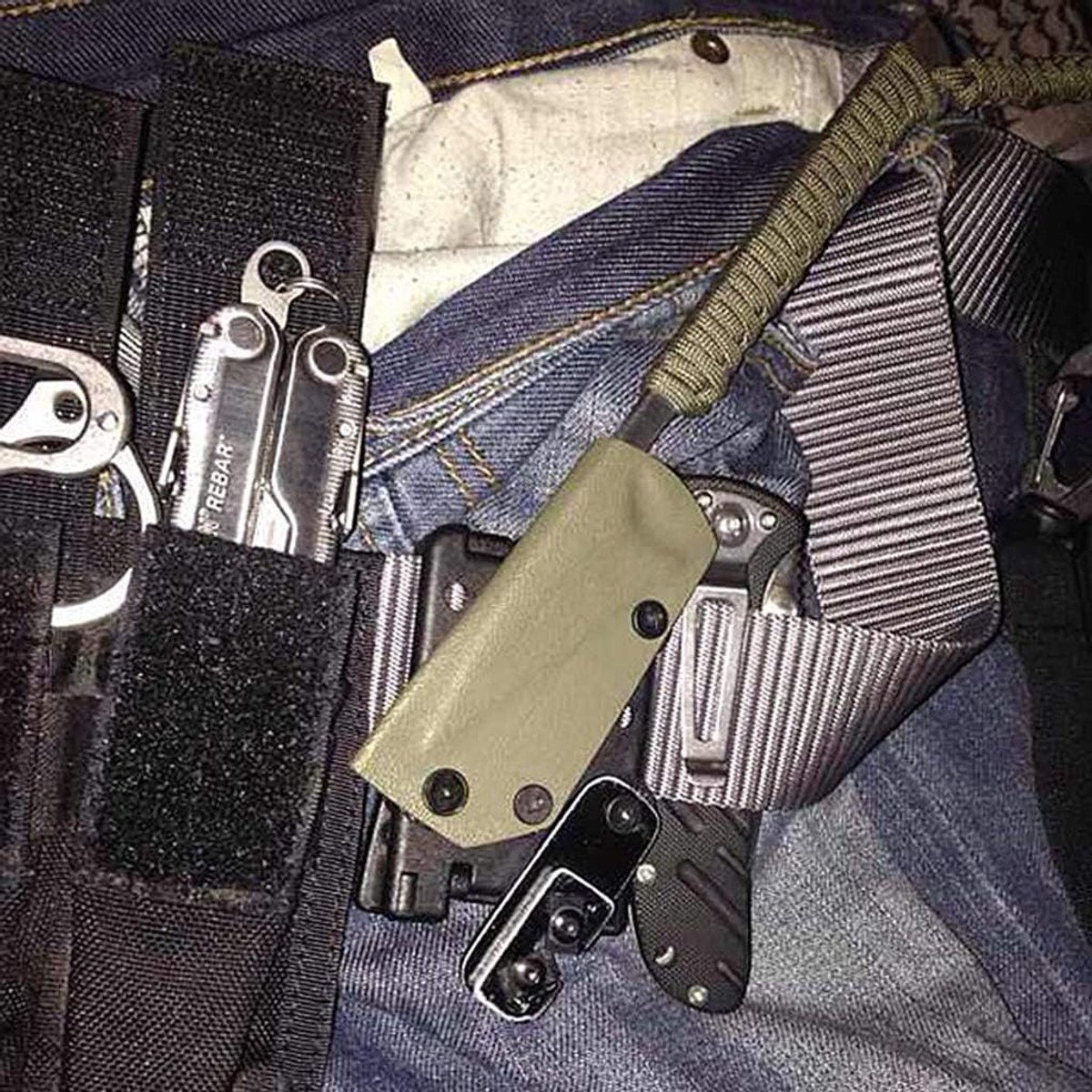 Lok Outdoor Camp Travel riemlussen riemclip geschikt voor Kydex messen schede/Holster edc Tek-Lok Claw Holster