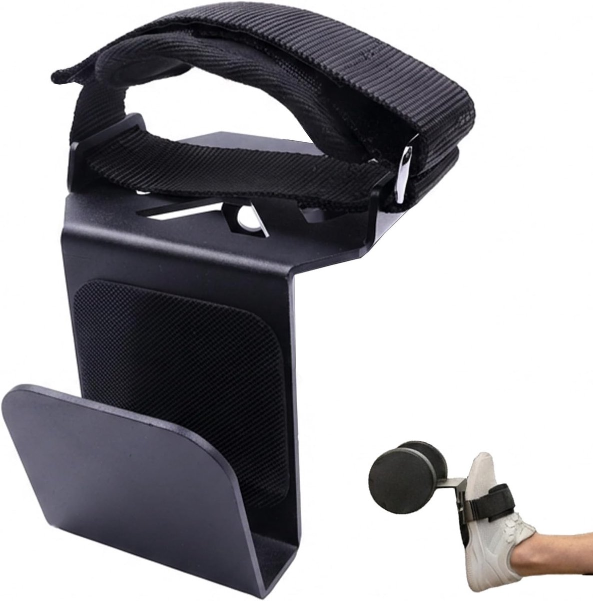 Bryant Tibialistrainer, scheenbeentrainer voor thuisgym, houder voor korte halters met nauwkeurige pasvorm, verstelbare voetriem met neopreen bekleding voor training van het onderbeen