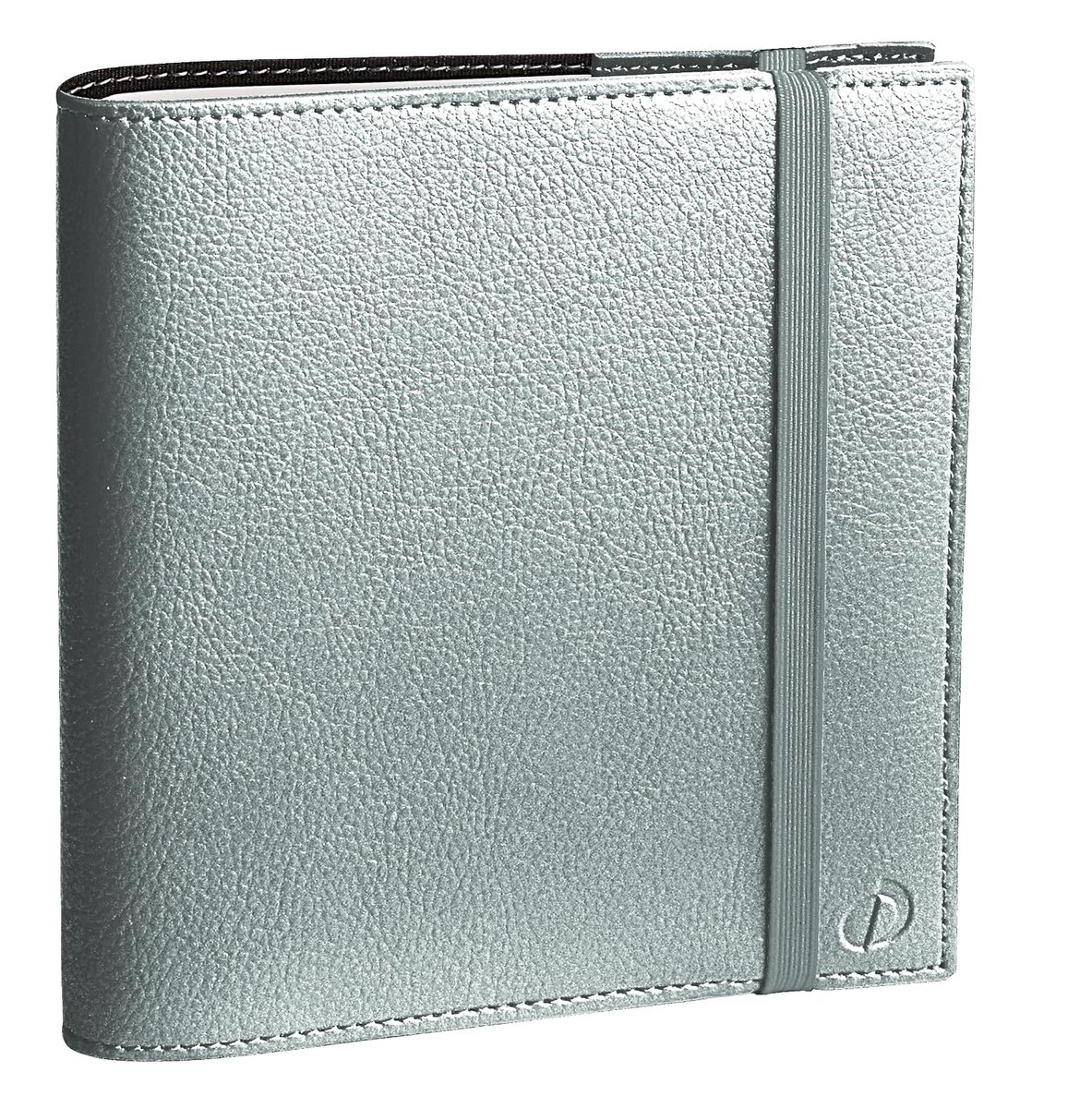 Kalender in pocketformaat - medium - zilver - handig voor onderweg - ShopVlot