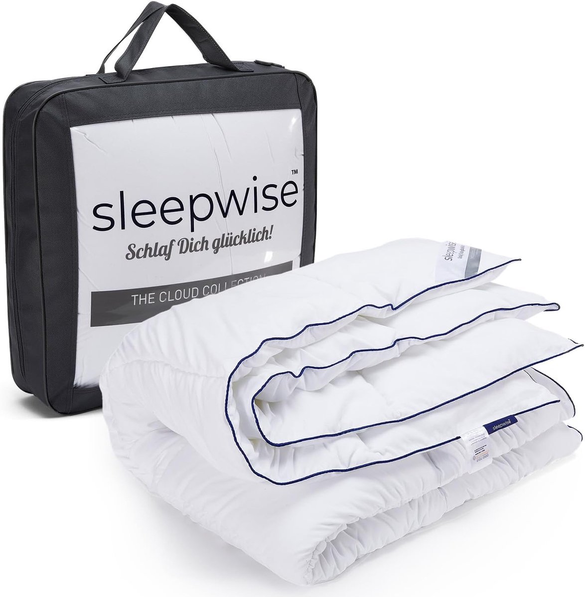 Dekbed 240 x 220 cm - zomerdekbed - Oeko-Tex gecertificeerd - hypoallergeen en ademend - ShopVlot