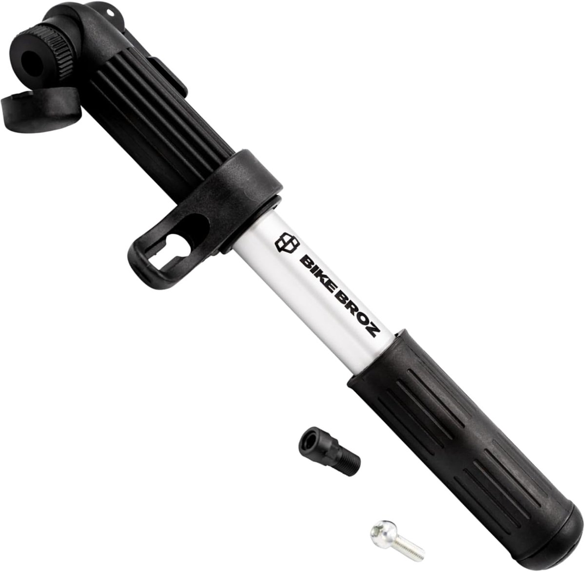 Fiets Mini Pomp - Aluminium - Voor Alle Ventielen - Ideaal voor Fietstochten - ShopVlot