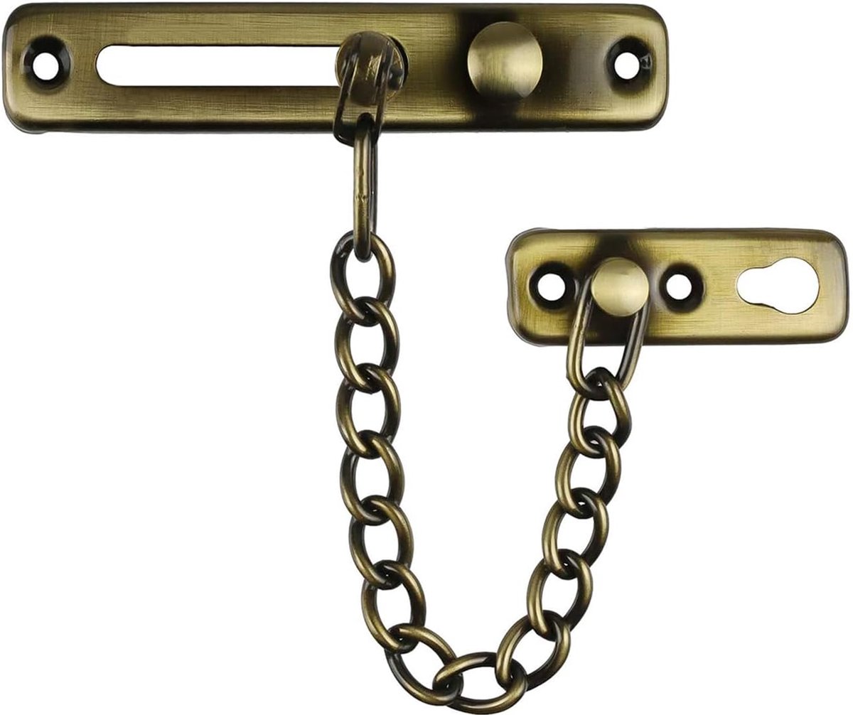 Deurslot ketting - RVS - Anti-diefstal beveiliging - Ideaal voor hotels en appartementen - ShopVlot