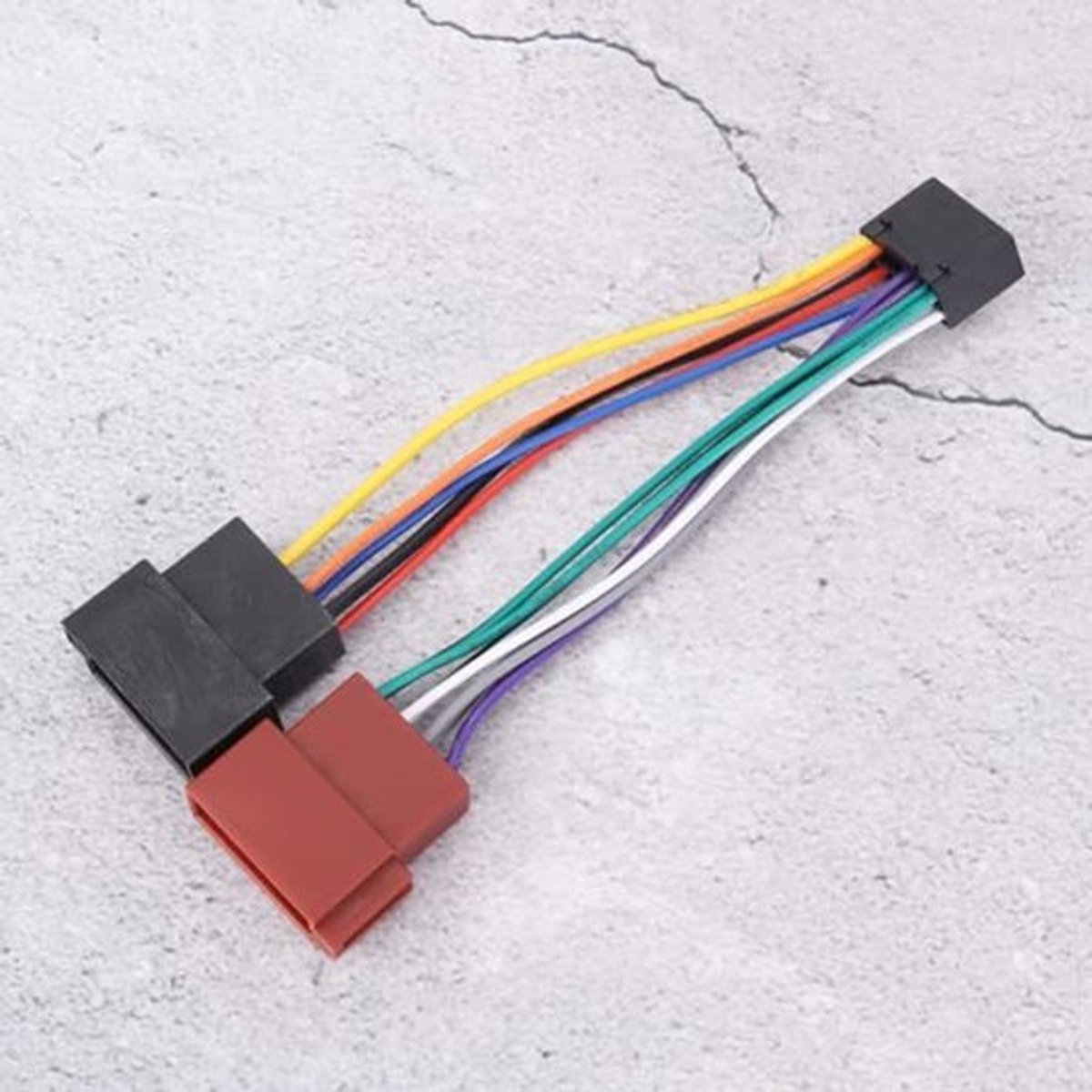 ISO Adapter Duurzame Radio Bedrading Harness Anti Scheuren voor Nodig in .