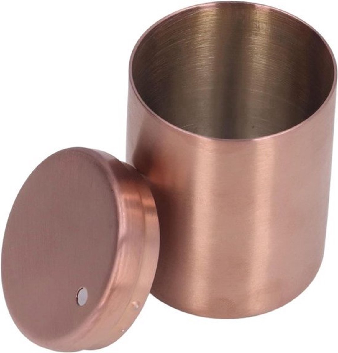 Houder Dispenser Rvs Tandenstoker Houder Tandenstokers Container Verdikking Tandenstokers Case Opbergdoos Organizer(Rose goud)