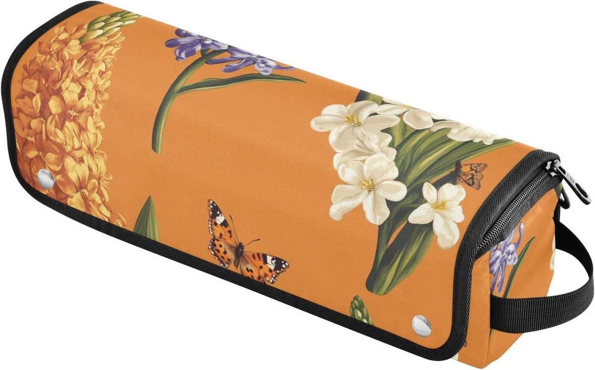 Haargereedschap Reistas - Styling Tool Organizer - Reizen en Organiseren - Hittebestendige Mat - 37 x 315 cm - Iris Wit