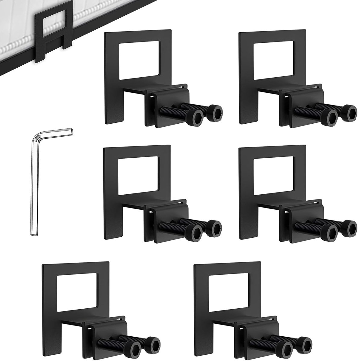 Mattress holder 6 stuks - verstelbaar - anti-slip - veilige ondersteuning voor matras - ShopVlot
