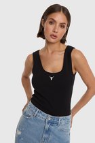 Alix The Label Ladies Knitted Tank Top Tops & T-shirts Dames - Multi - Maat XS