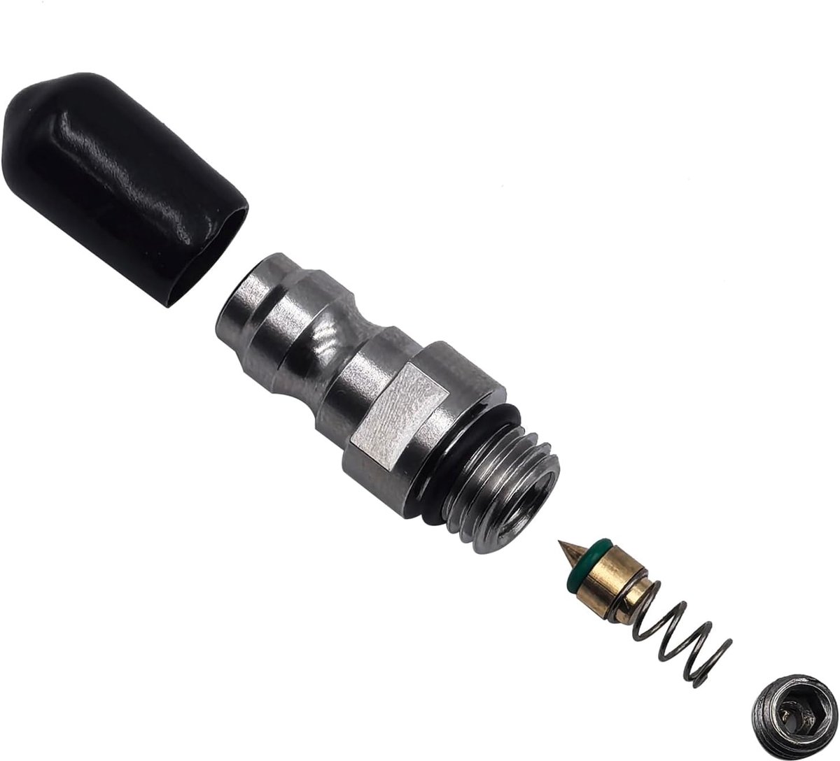 Vulnippel 8mm - Snelsluiting - RVS - Voor gebruik met lucht en CO2 - ShopVlot