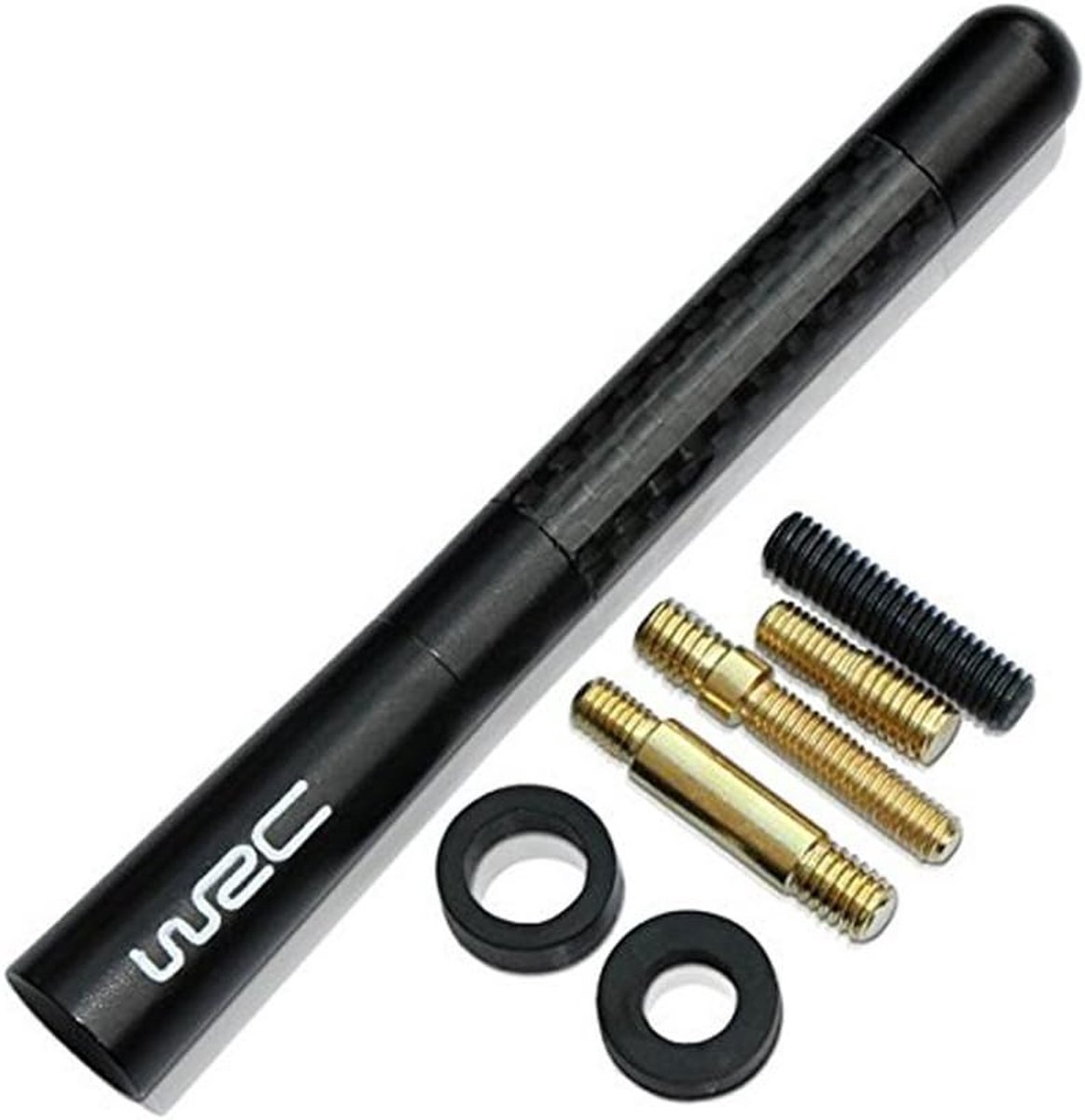 Auto antenne 4.7" carbon fiber - AM/FM radio - geschikt voor Ford modellen - verbeterde ontvangst - ShopVlot