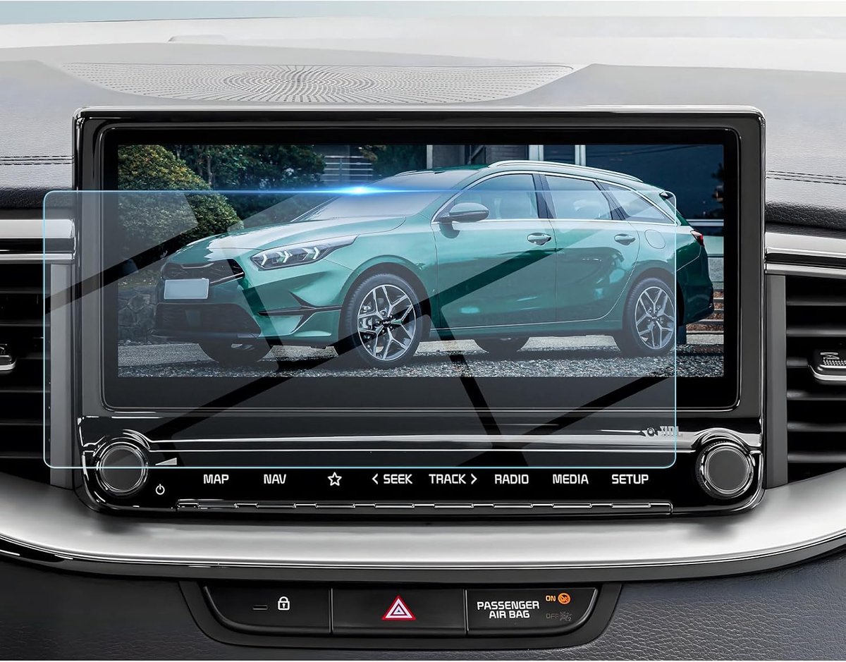 Screen Protector Kia Ceed SW GT Line/Proceed GT/XCeed 10.25 Inch - Tempered Glass Film - 9H Hardheid - ShopVlot