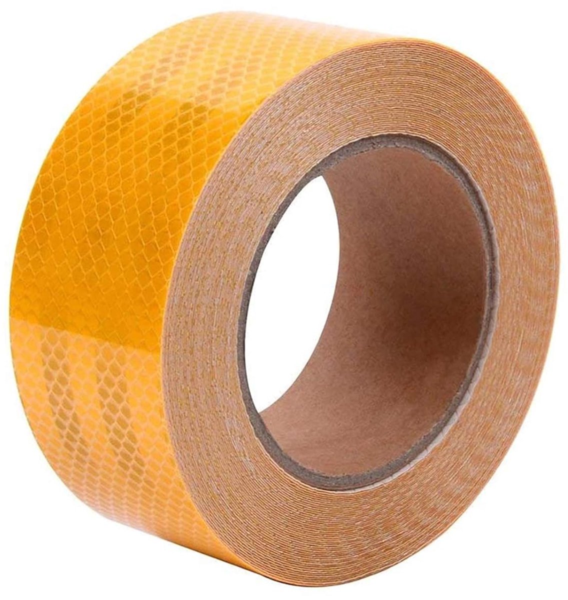 Reflecterende waterproof tape 2" x 30ft - Geel - Zelfklevend - Voor hoge zichtbaarheid en veiligheid - ShopVlot