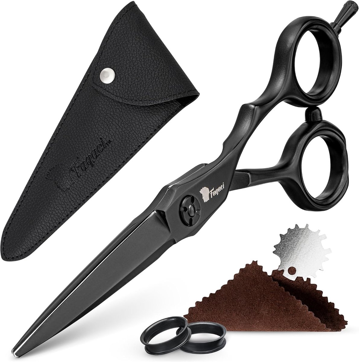 Haar Schaar 5.5" - 440C staal - Chirurgisch precieze snede - Voor perfecte kapsels - ShopVlot