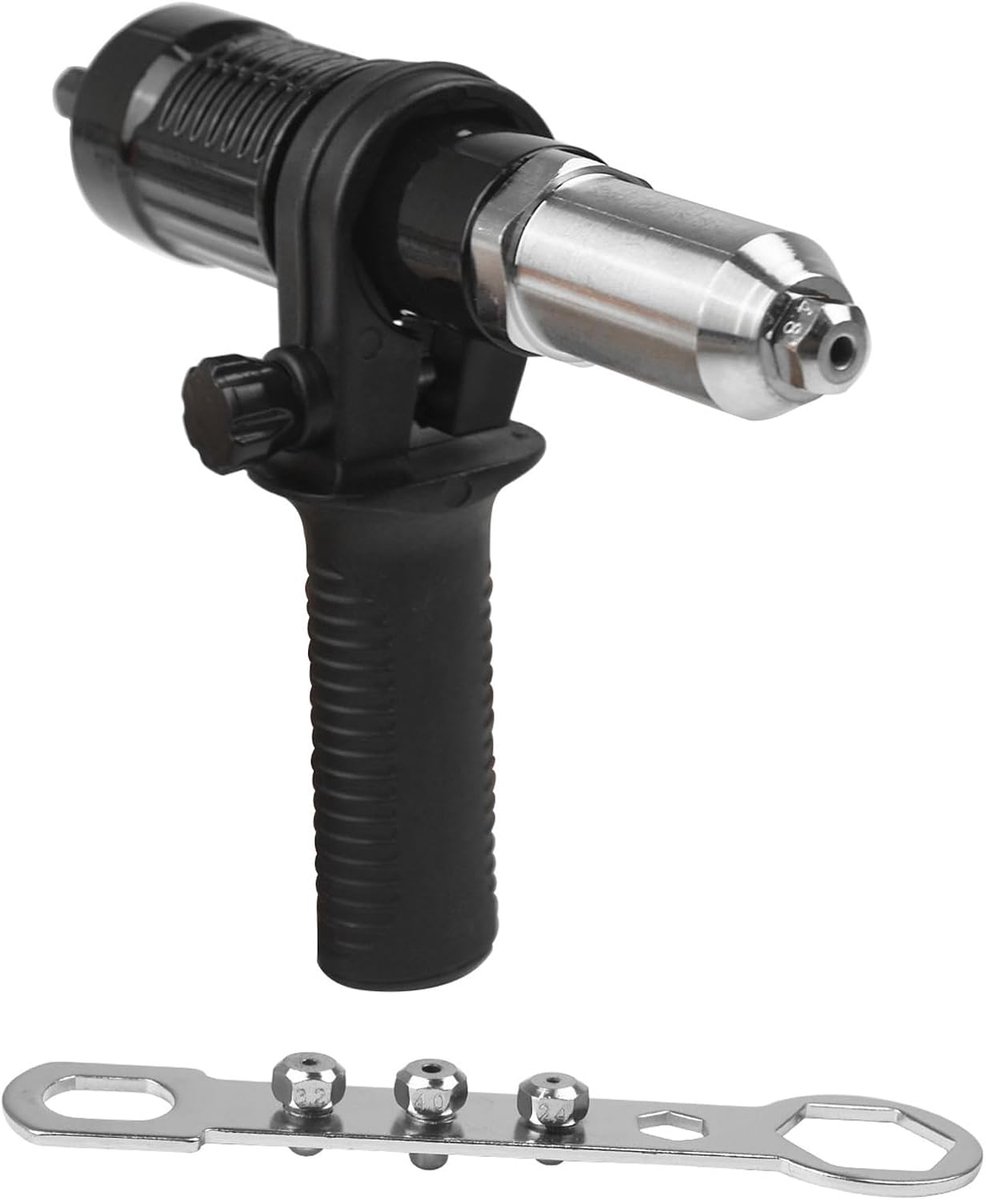 Rivet gun adapter - elektrische adapter voor boormachine - geschikt voor popnagels - eenvoudig in gebruik - ShopVlot