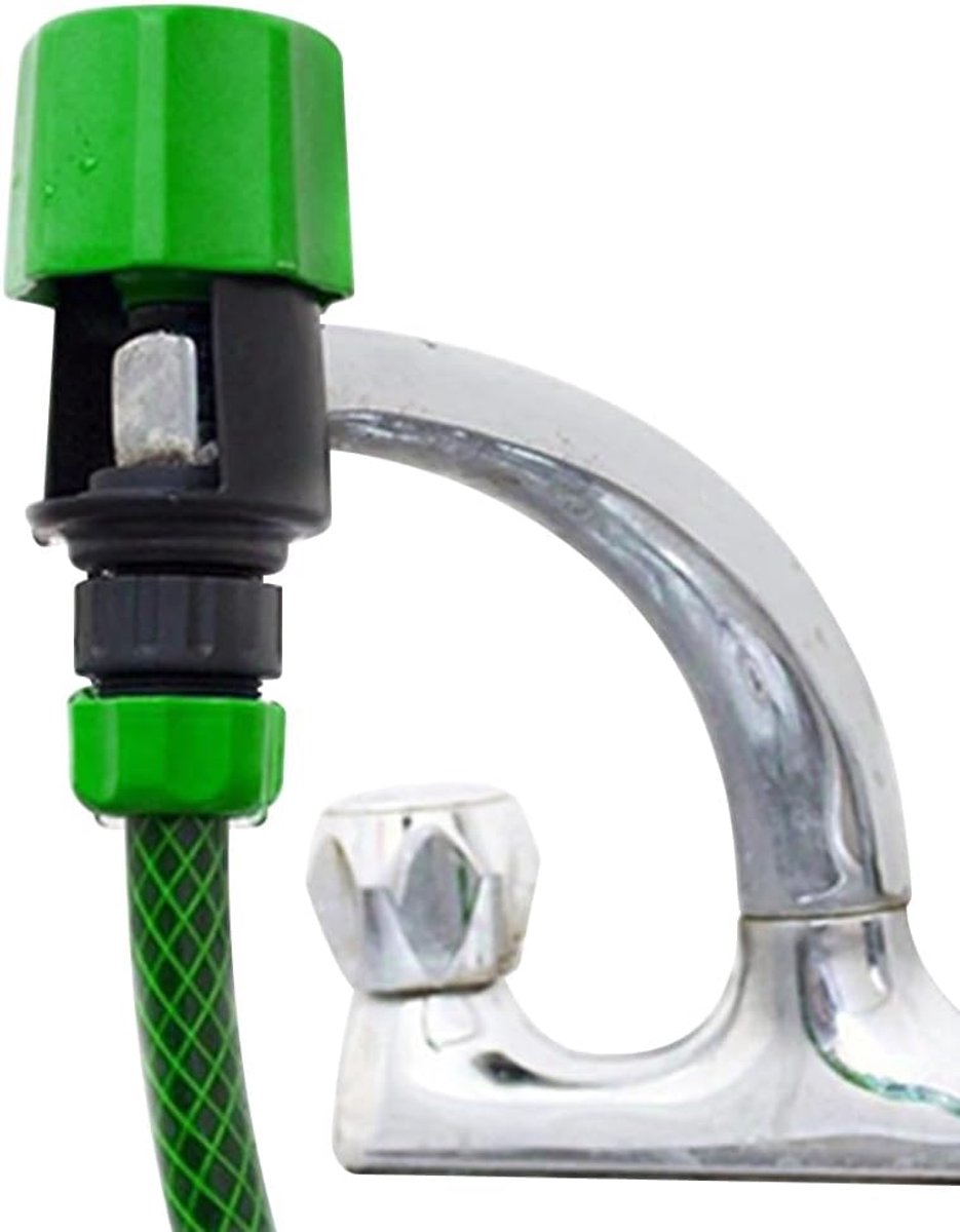 Thijox - Keuken Tuin Waterkraan Slang Pijp Snap Connector Adapter Gereedschap - Eenvoudig te Installeren, Geschikt voor Mixer Tap, Handig voor Buiten