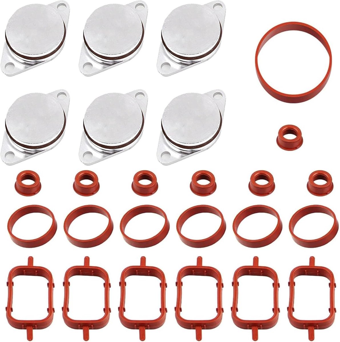 26-delige kleppakking en inlaat verwijderkit - 33 mm draaiplaten - hoogwaardige aluminium - voor E90 E60 E46 - ShopVlot