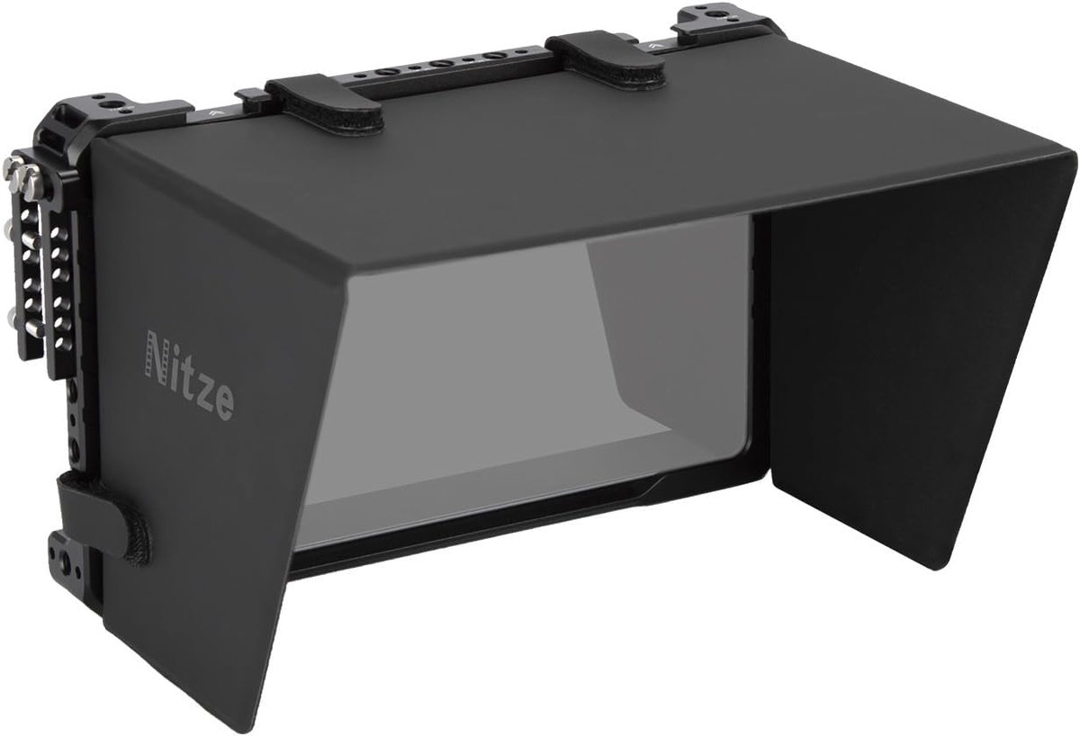Cage Kit voor Shimbol M7/Memory 7 Pro Monitor - Aluminium - Met Lenskap en HDMI-klem - Lichtgewicht en Stevig - ShopVlot
