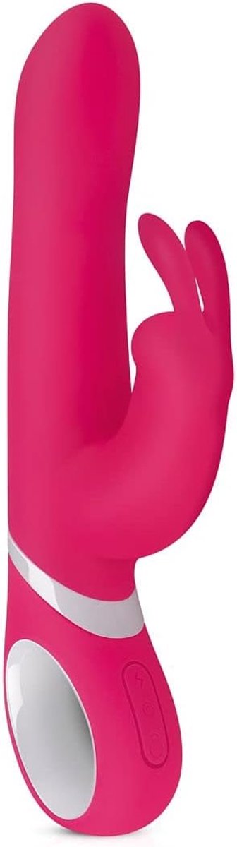 Rabbit vibrator - roze - draait en trilt - voor intens genot - ShopVlot